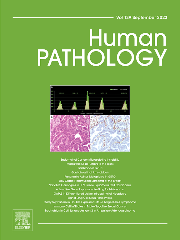 Go to journal home page - Human Pathology